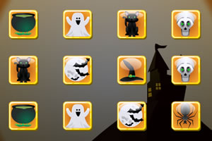 万圣节记忆翻牌