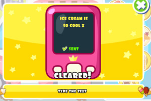 冰淇淋店打工偷懒