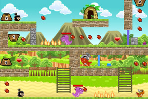 恐龙觅食历险记2选关版