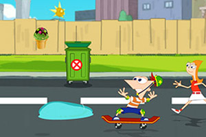 飞哥与小佛的滑板车