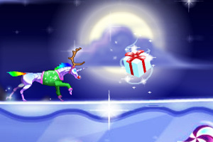 奔跑彩虹马圣诞版