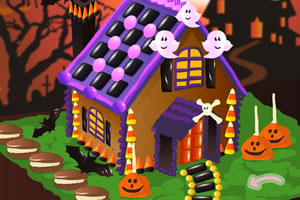 制作糖果姜饼屋