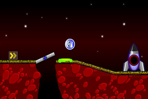 蓝色小球太空之旅