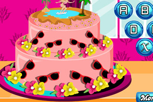 芭比的夏日蛋糕