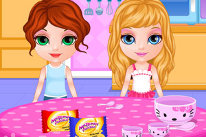 芭比宝贝的睡衣派对