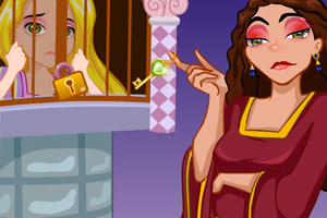 长发公主打扫偷懒