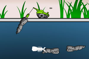 立方小人消灭机械鱼