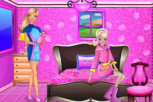 芭比的粉红色卧房