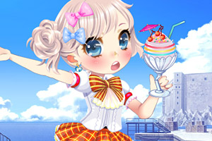 炎炎夏日的甜蜜刨冰