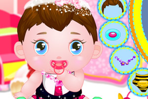 聪明宝宝做造型