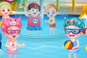 可爱宝贝欢度水上乐园