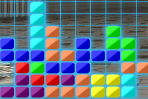 女生俄罗斯方块