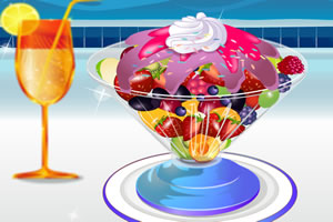 缤纷的水果沙拉