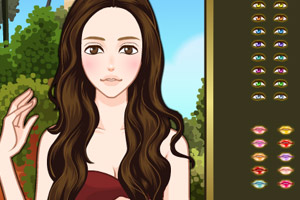 高贵的金色女孩