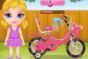 芭比宝贝骑单车