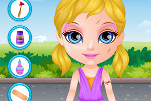 芭比宝贝骑单车