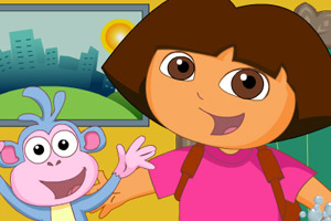 朵拉的伙伴受伤了