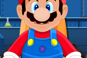 马里奥头部外伤