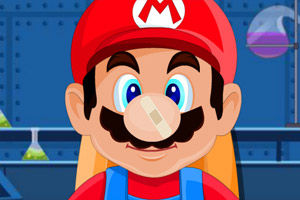 马里奥头部外伤