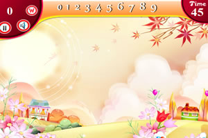 唯美画面找数字