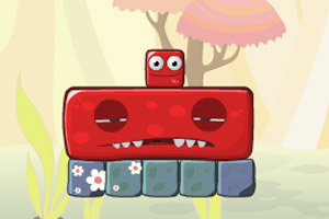 怪物红方块4选关版