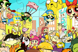 飞天小女警易趣拼图