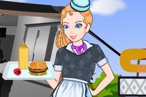 50年代餐厅女郎