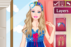 芭比公主清晨装扮