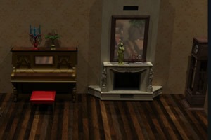 逃出昏暗老宅客厅