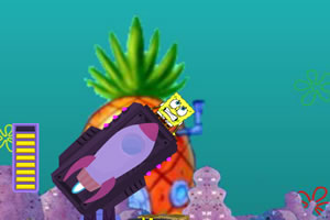 海绵宝宝火箭飞行