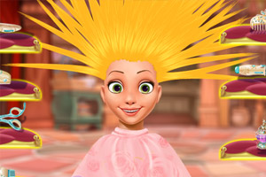 长发公主的发型设计