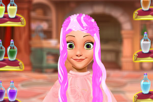 长发公主的发型设计