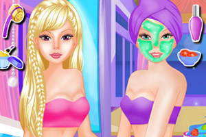 双胞胎姐妹做spa