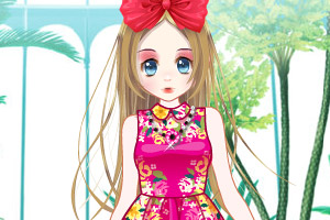 森迪公主美丽洋装