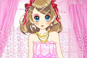 森迪公主美丽洋装