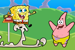 海绵宝宝偷偷放屁