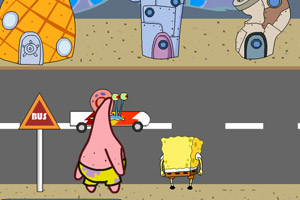 海绵宝宝偷偷放屁