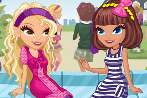 可爱学生姐妹花