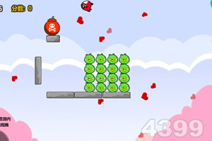 愤怒小鸟炮弹球2