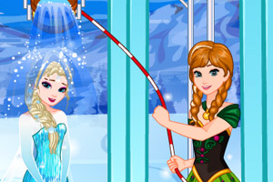 艾莎的冰桶挑战