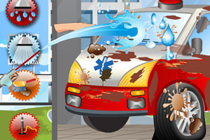 艾尔莎清洗救护车