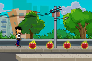 爸爸收集小苹果