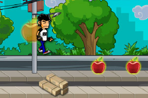 爸爸收集小苹果