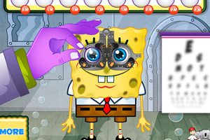 海绵宝宝看眼睛