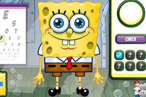 海绵宝宝看眼睛