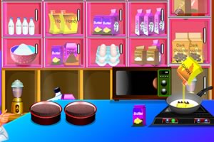 学做巧克力蛋糕