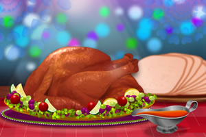 感恩节火鸡晚宴