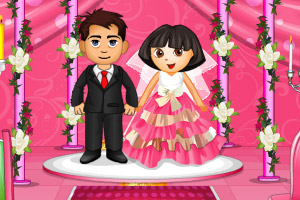 朵拉粉色婚礼布置