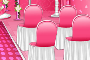 朵拉粉色婚礼布置