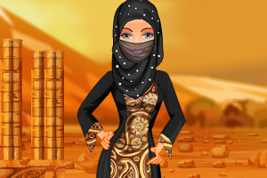 传统巴勒斯坦公主